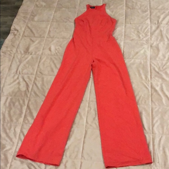 Peach Jumpsuit - Picture 2 of 3